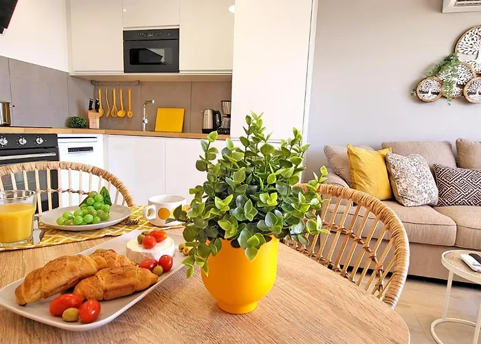 Apartman Sol, Morro Jable, Meerblick, Klimaanlage, Pool Morro Jable (Fuerteventura)