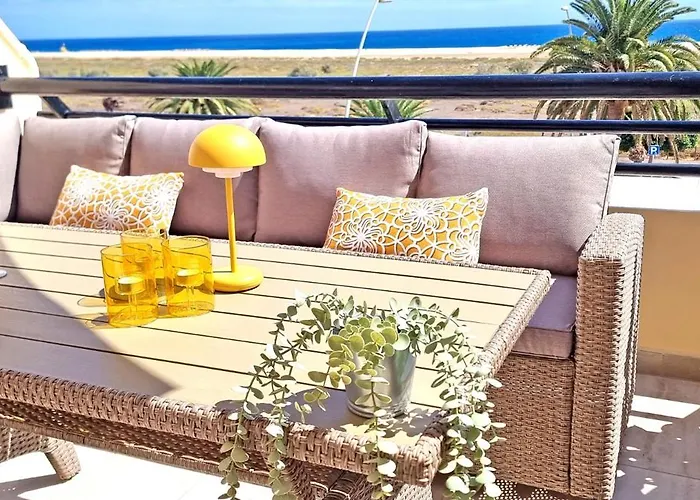 Sol, Morro Jable, Meerblick, Klimaanlage, Pool